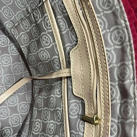 Marc Fisher Pink Faux Vegan Croc Leather Tote Bag-NWOT - Picture 8 of 8